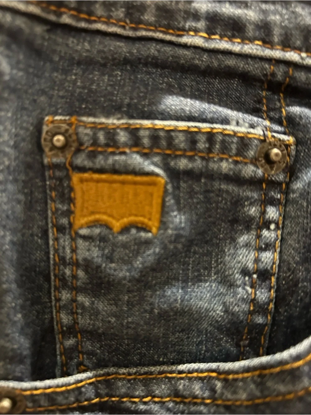 Levi's Men's Dark Blue Slim Straight Jeans